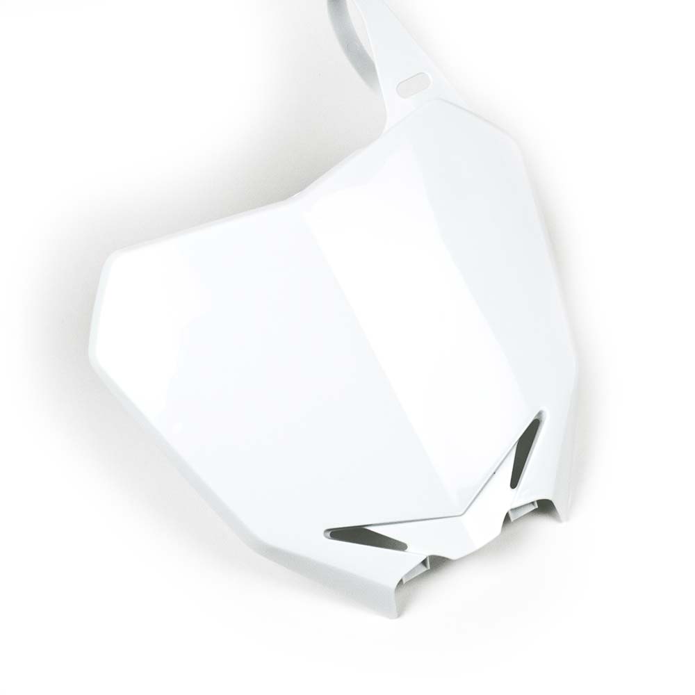 Front Plate Plastic RMZ250 19 RMZ450 18-19 (white)