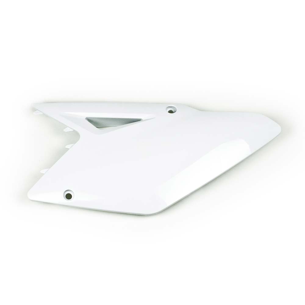 Side Plate Plastic RMZ250 19 RMZ450 18-19 (white)