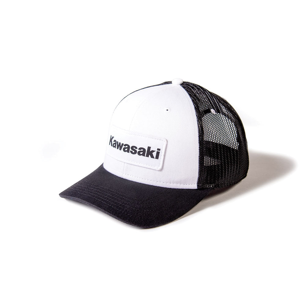 KAWASAKI Throwback curved-bill snapback hat