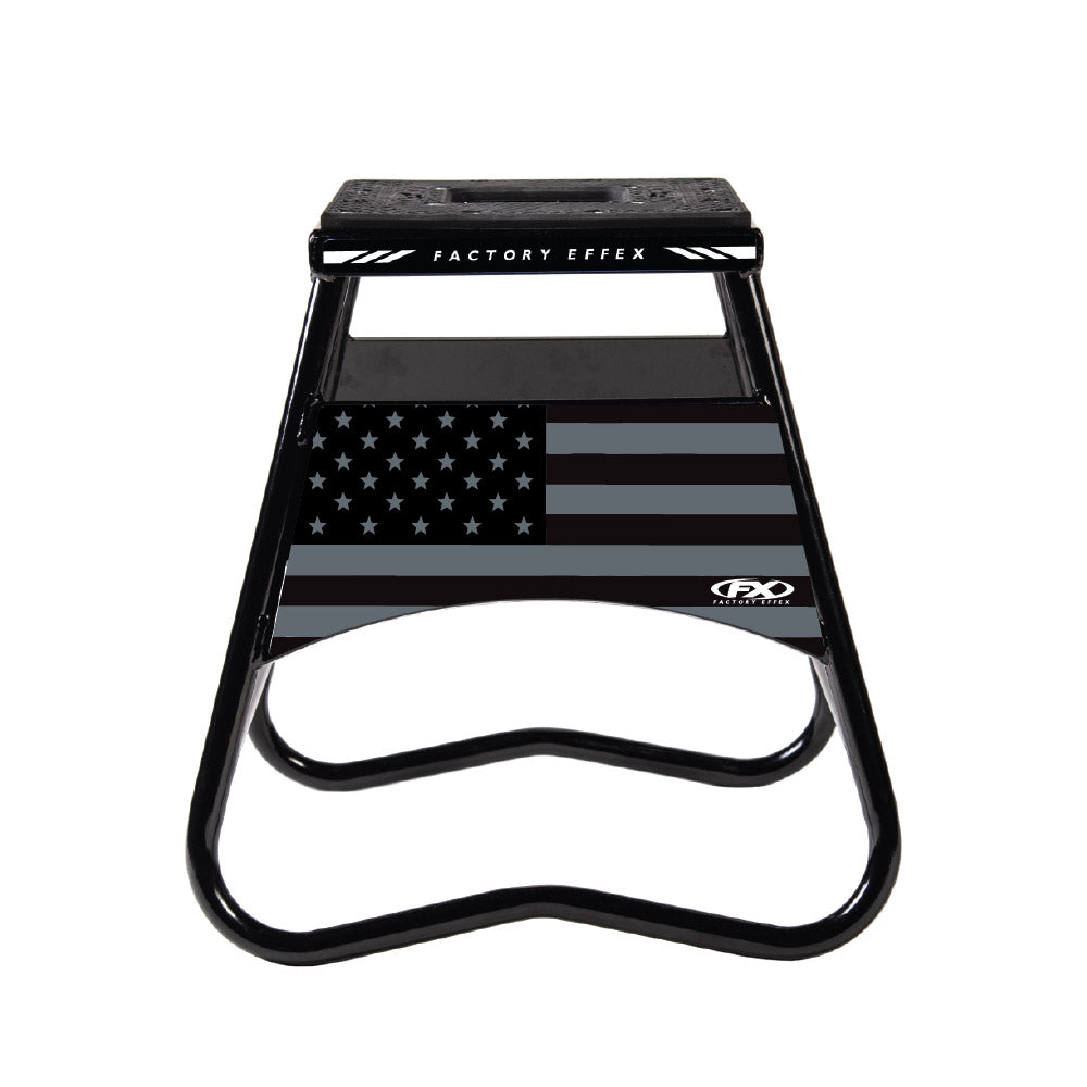 USA Straight Flag V1 Bike Stand Black