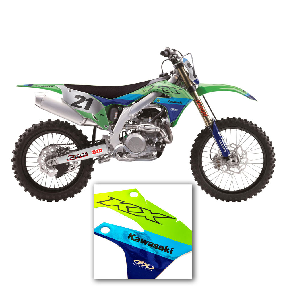 Kawasaki Candy Chrome Series Shroud Kit