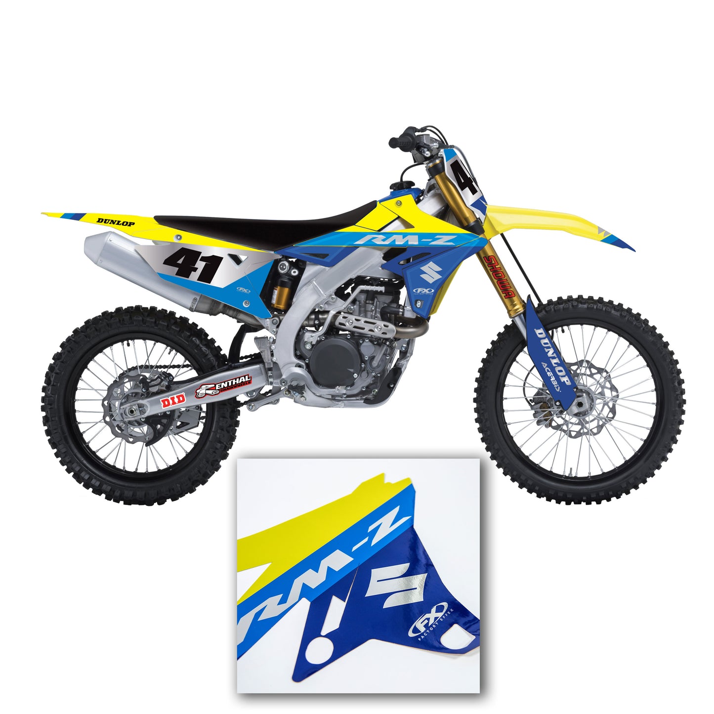 Suzuki Candy Chrome Series Shroud Kit