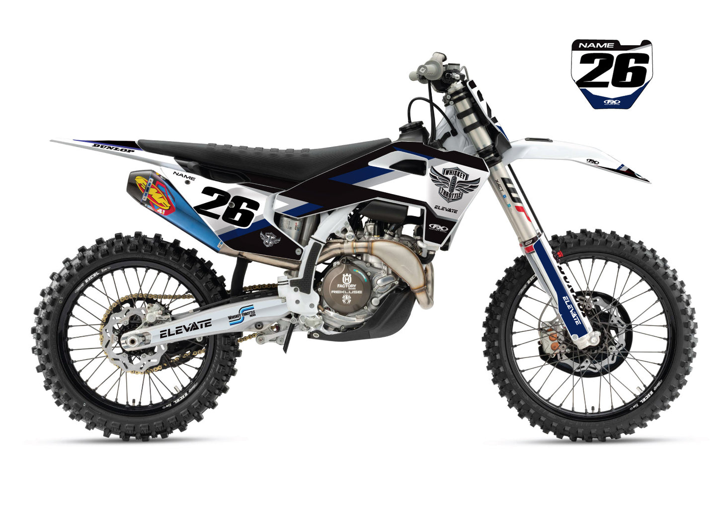 Whiskey Throttle Club Husqvarna Kit