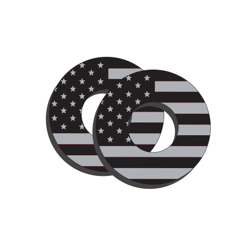 Flag Grey Moto Grip Donuts