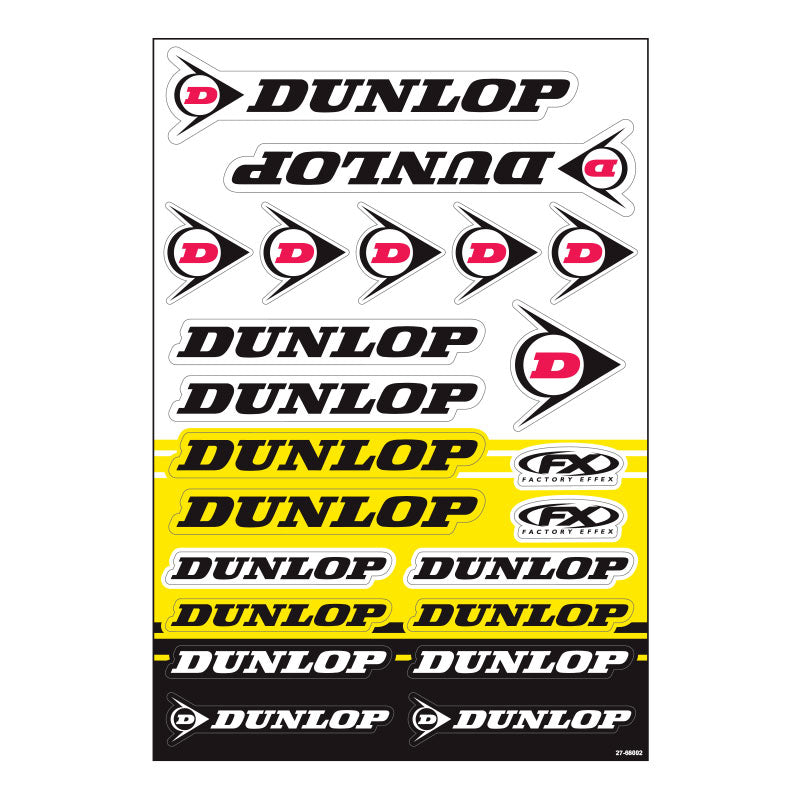 Dunlop Sticker Sheet