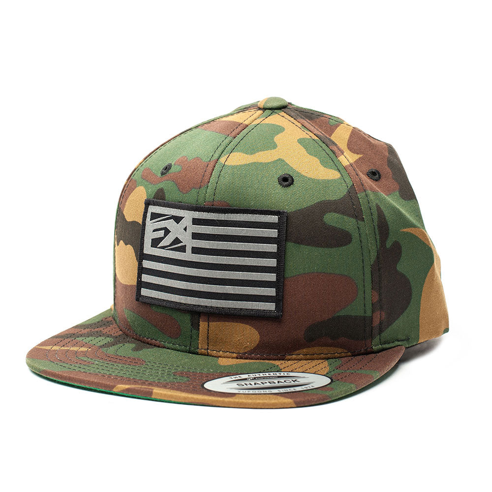 FX FLAG snapback hat