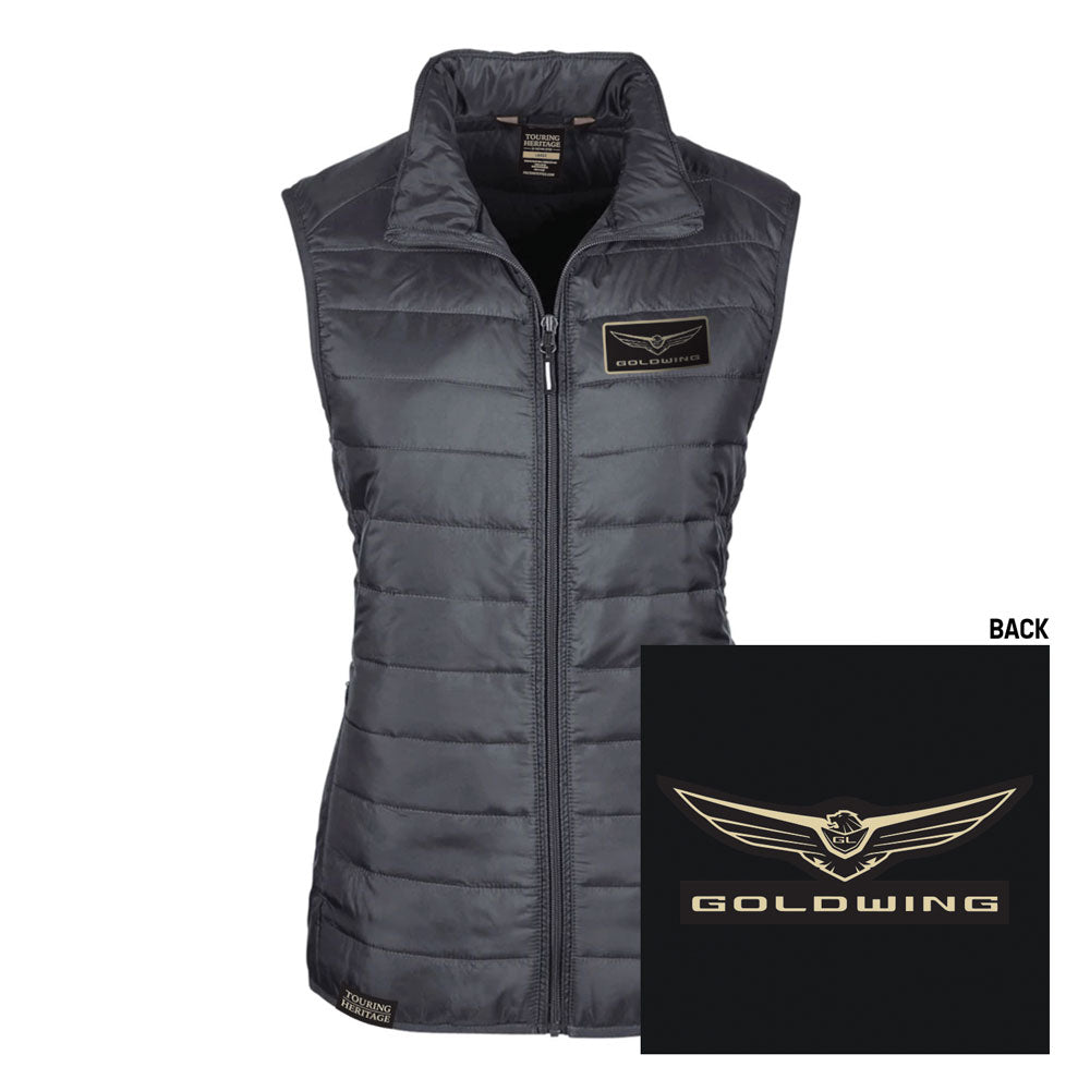 Gold Wing Womens Puffer Vest