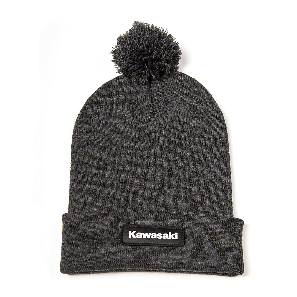 KAWASAKI beanie with pom