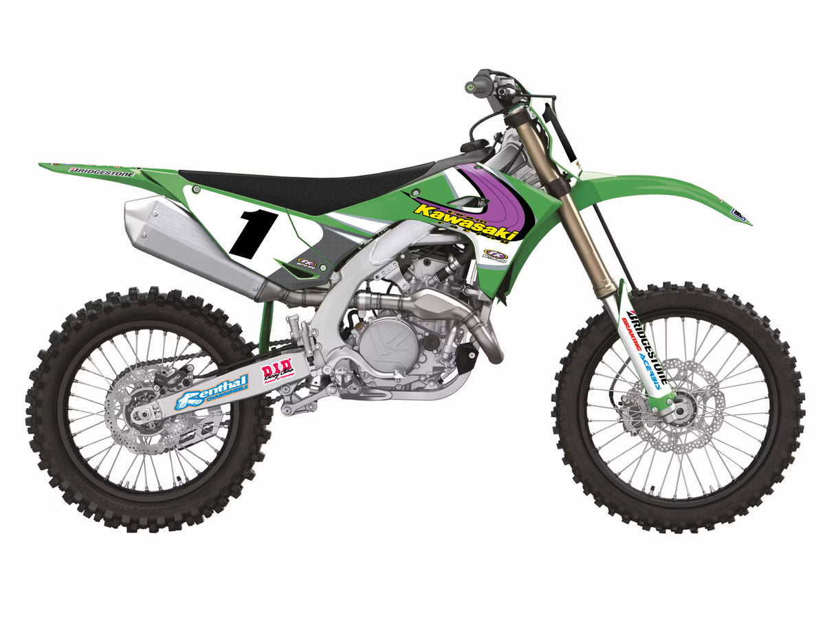 1997 Kawasaki Factory Complete Graphic Kit