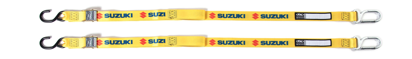 Suzuki 1.5" Tiedowns Yellow