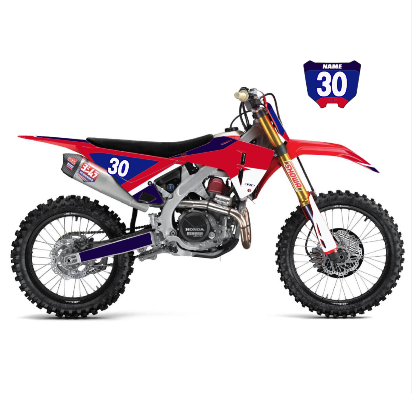 2013 OEM Graphic CRF250R 10-13 – Factory Effex 2013 OEM Graphic CRF250R 10-13 – Factory Effex