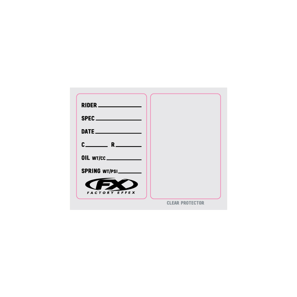 Suspension Spec Sticker 3-pack