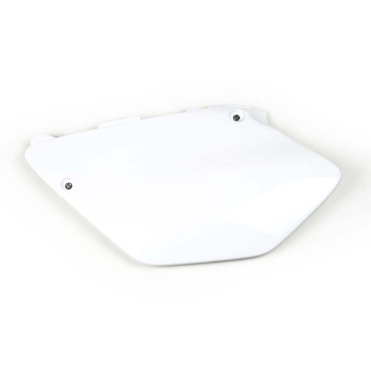 Side Plate Plastic YZ250F 01-02  YZ426F 00-02 (White)