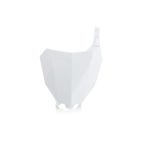 Front Plate Plastic CRF250 22-24 CRF450 21-24 (White)
