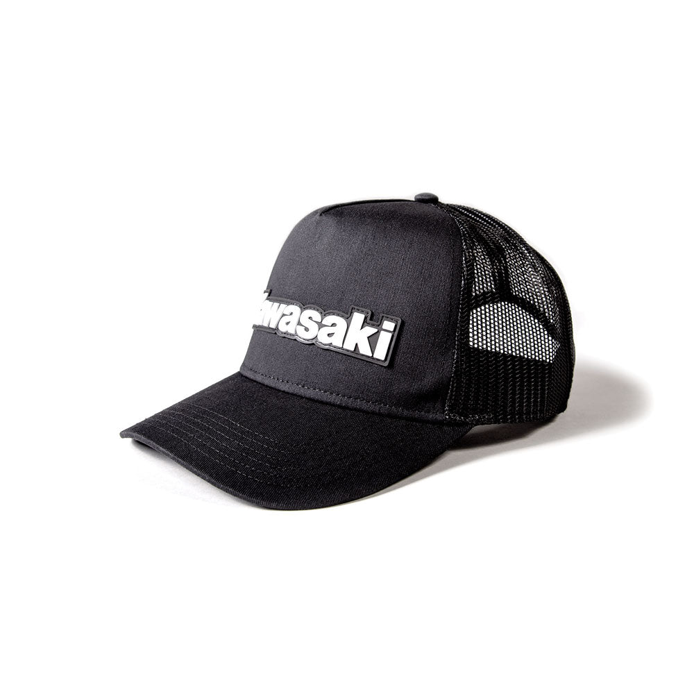 KAWASAKI Core curved-bill snapback hat
