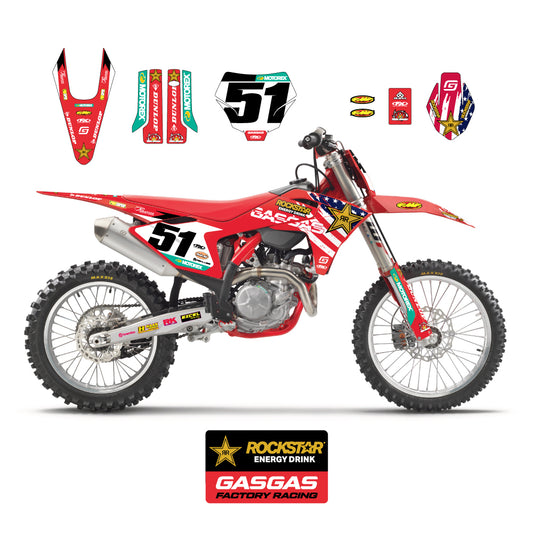 2025 Rockstar GasGas Factory Racing Red Bud Edition