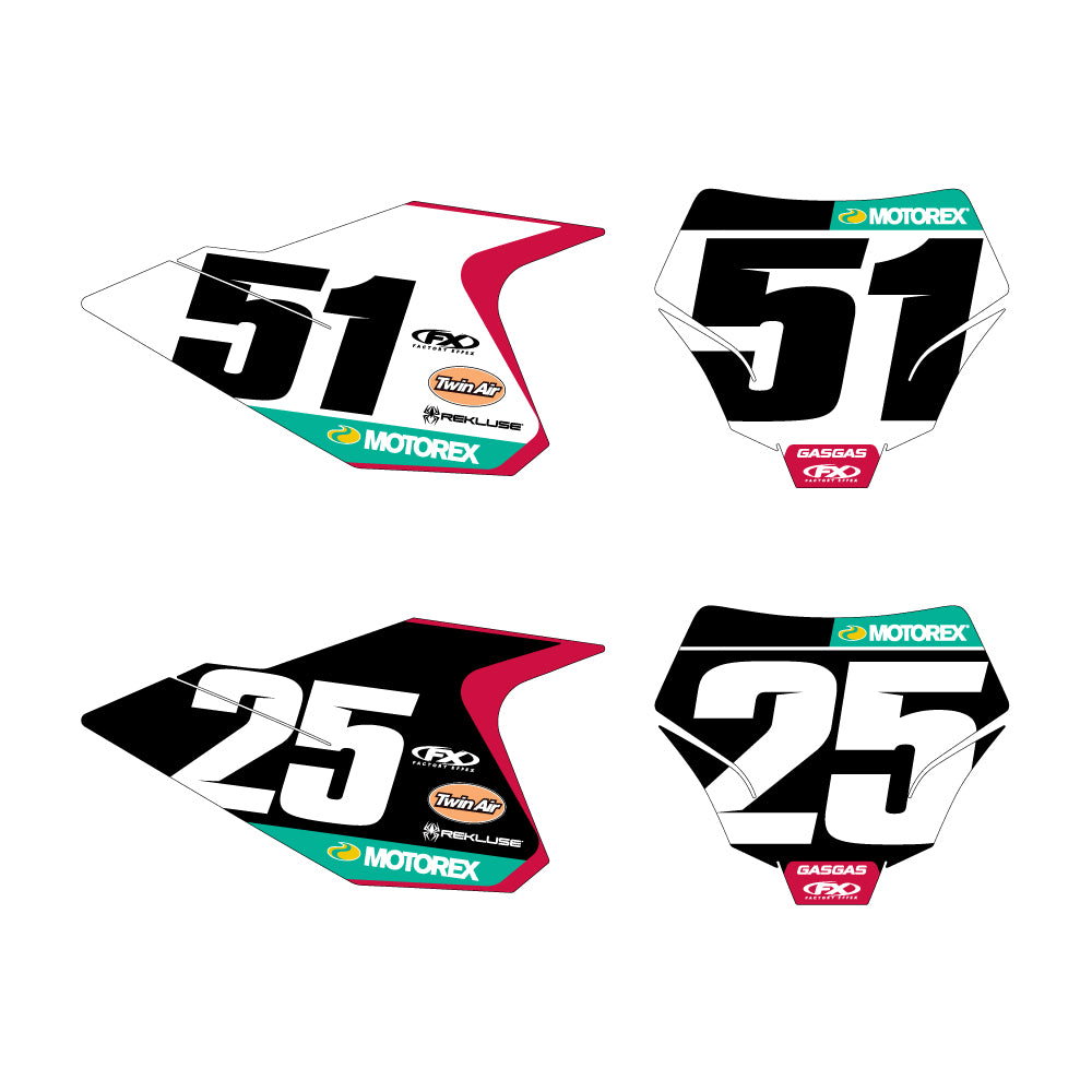 2025 Rockstar GasGas Factory Racing Red Bud Edition