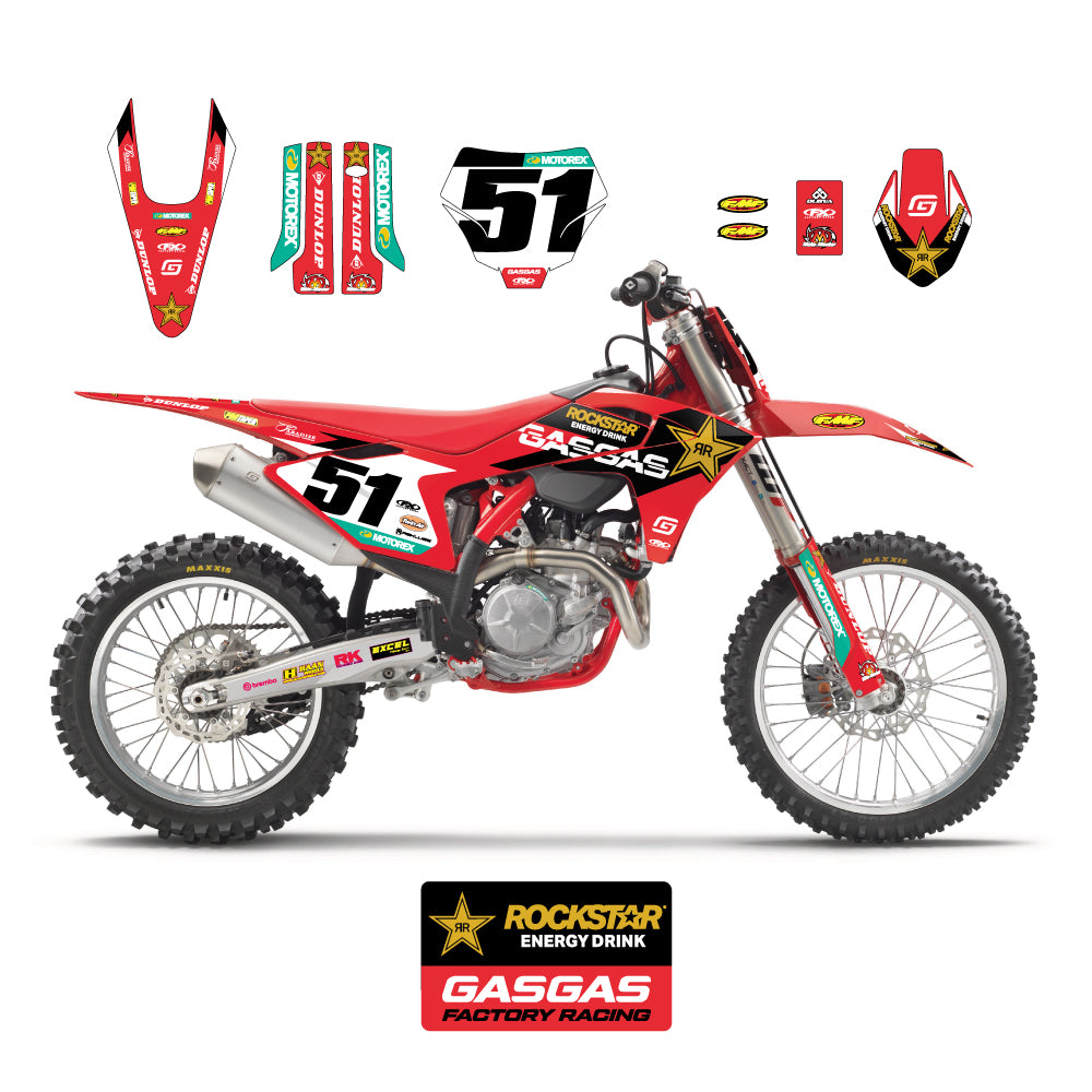 2025 Rockstar GasGas Factory Racing Complete Kit