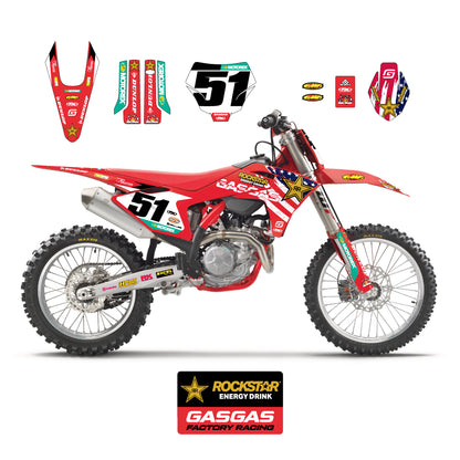 2025 Rockstar GasGas Factory Racing Red Bud Edition