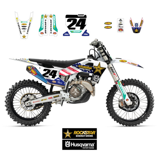 2025 Rockstar Husqvarna Factory Racing Red Bud Edition