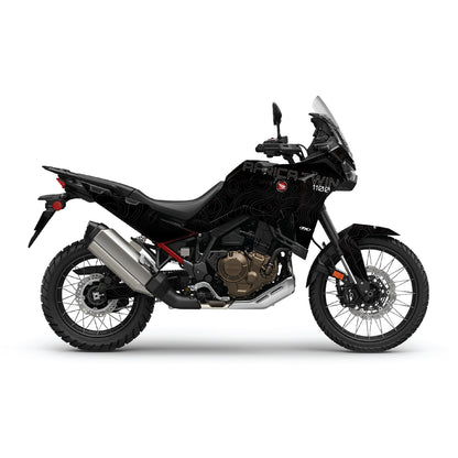 Topo Series Adventure Bike Graphic