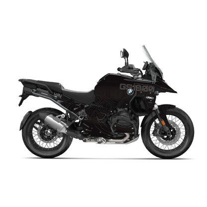 Topo Series Adventure Bike Graphic