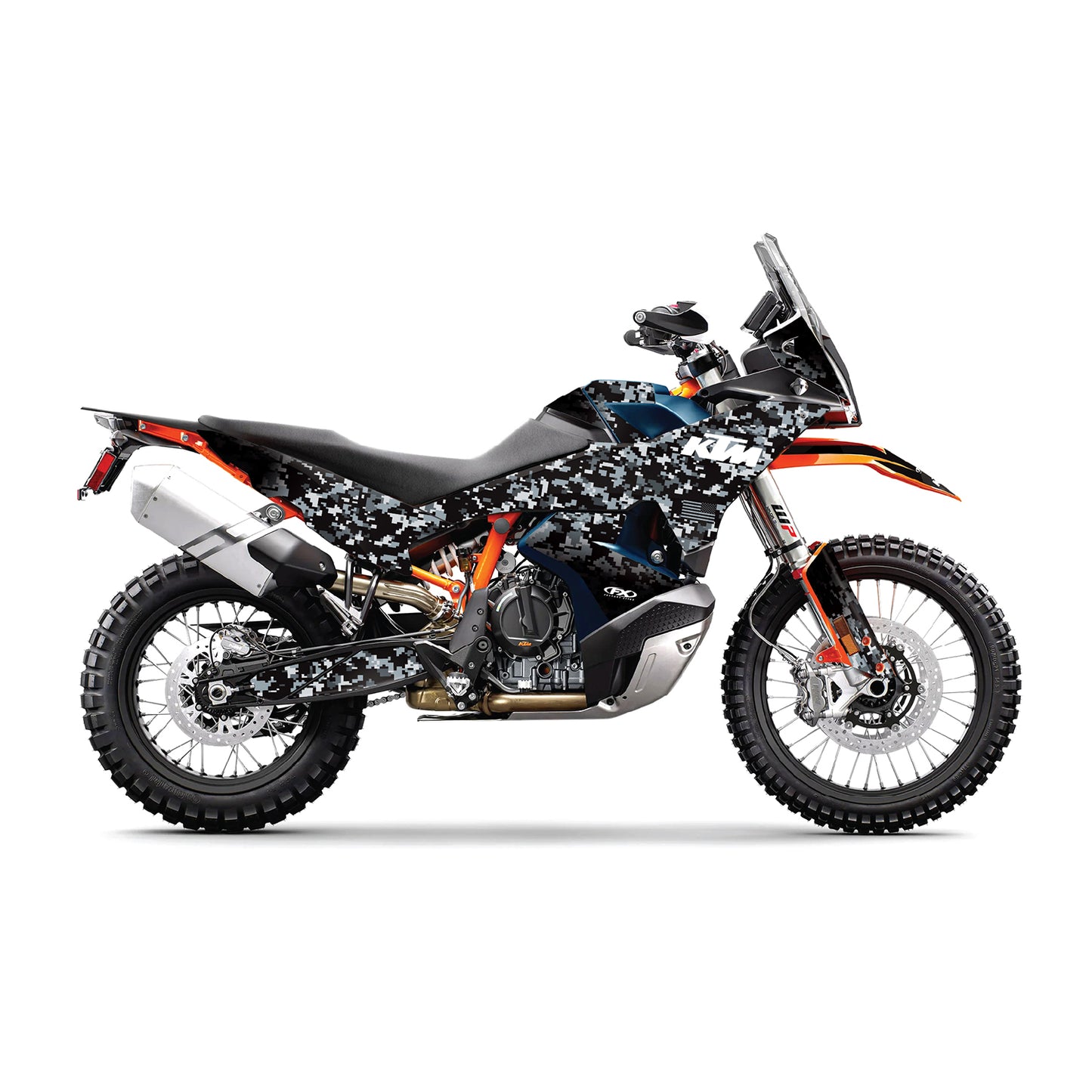 Camo Series Adventure Bike Graphic