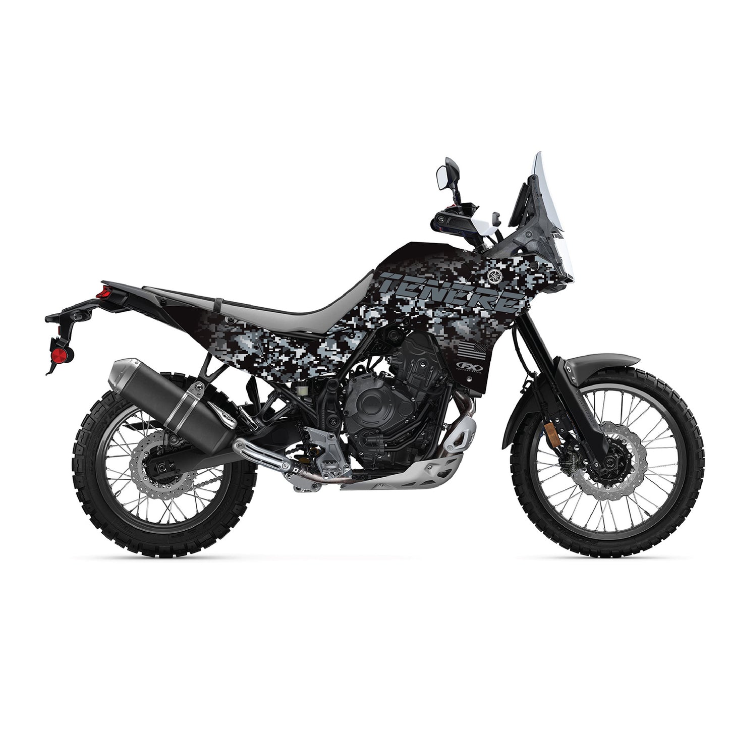 Camo Series Adventure Bike Graphic