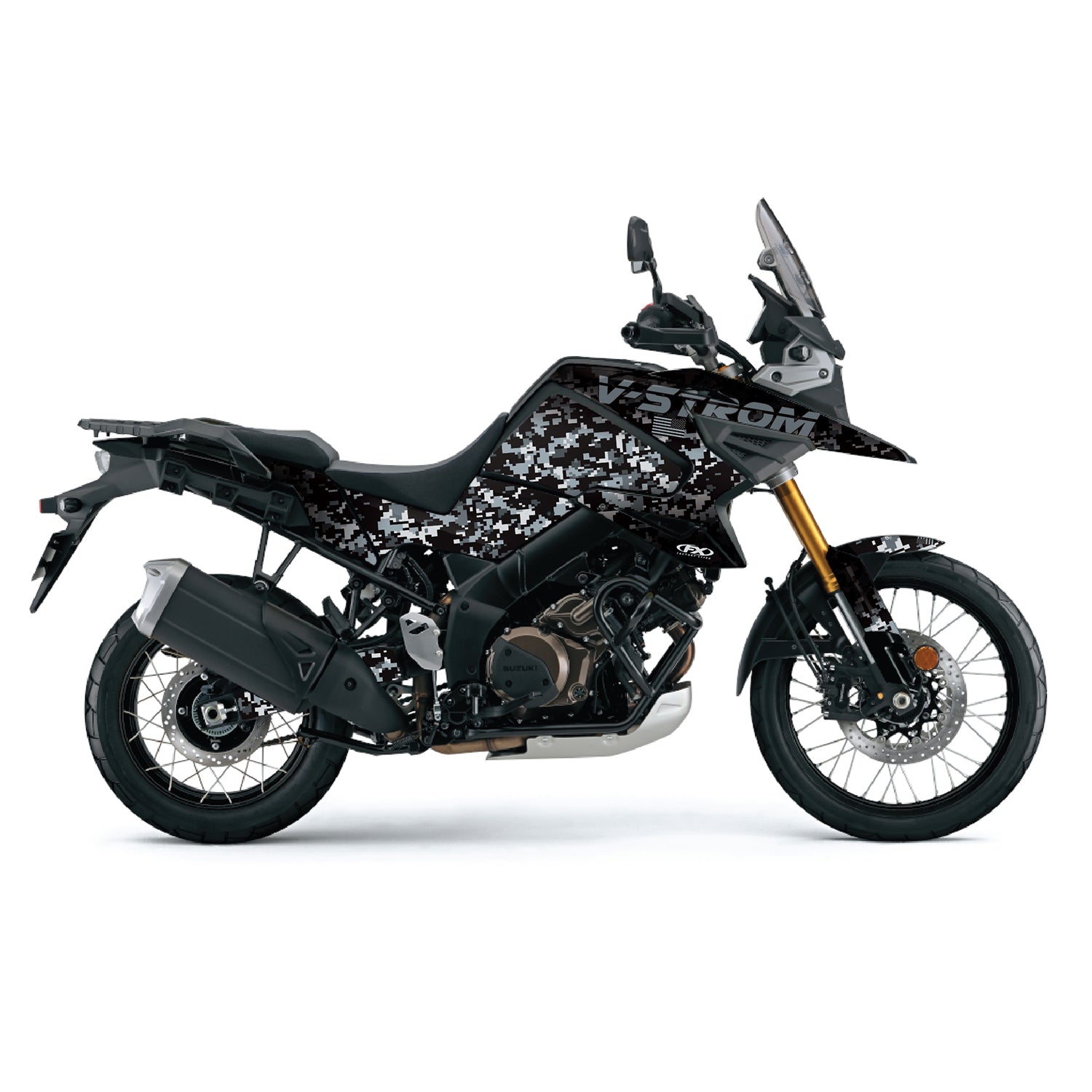 Camo Series Adventure Bike Graphic