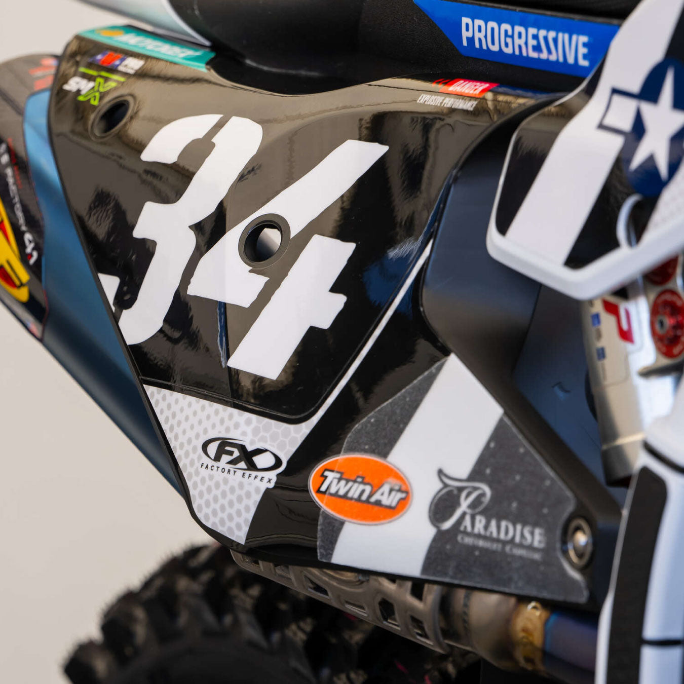 2026 Rockstar Husqvarna Factory Racing Washougal Military Edition Graphic Kit