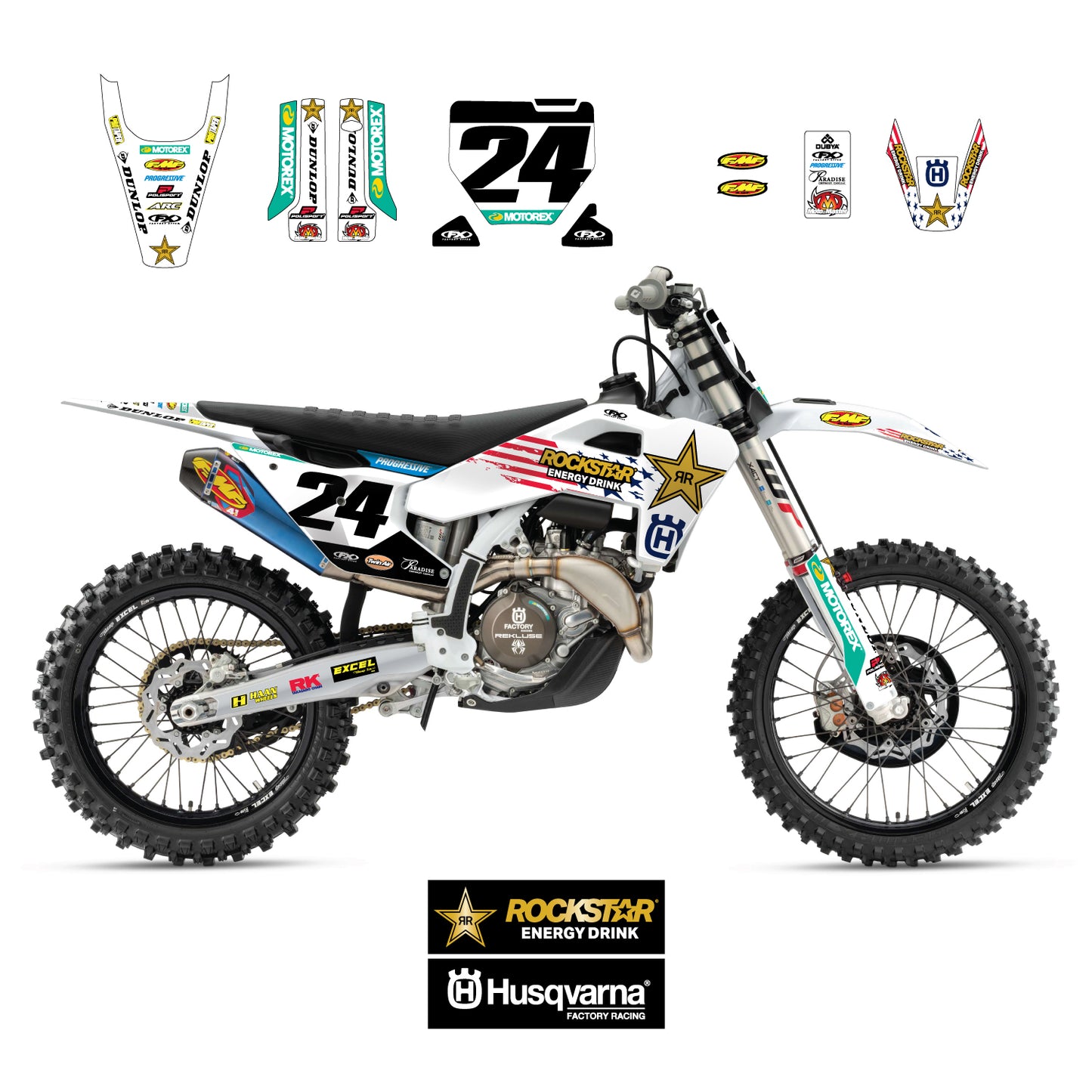 2026 Rockstar Husqvarna Factory Racing Red Bud Edition