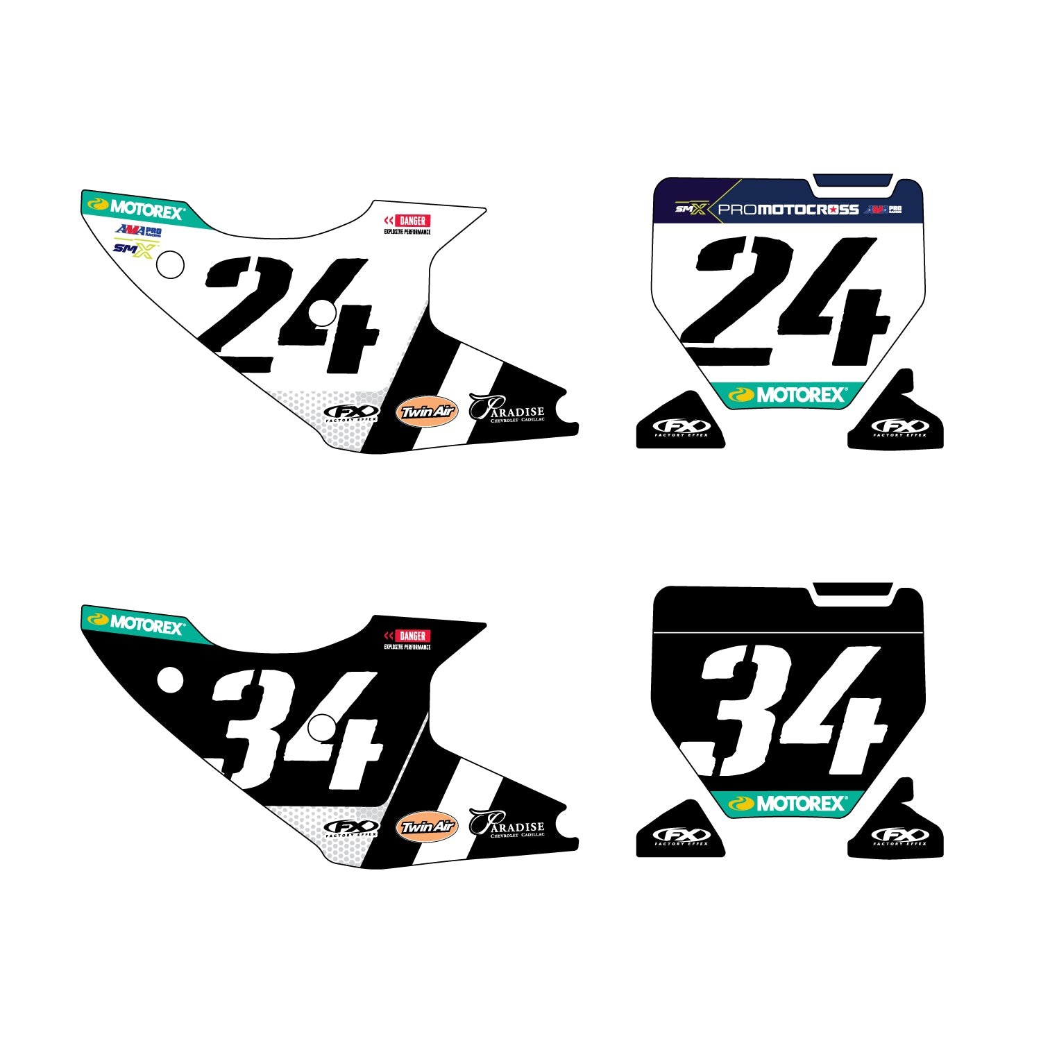 2026 Rockstar Husqvarna Factory Racing Washougal Military Edition Graphic Kit