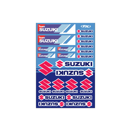 SUZUKI RACING Sticker Sheet