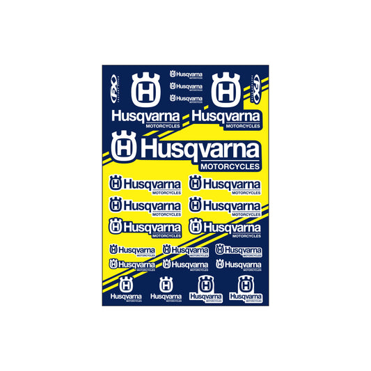 HUSQVARNA Sticker Sheet