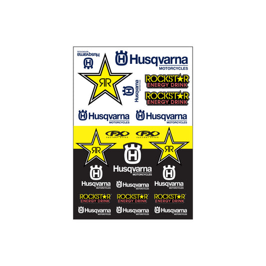 HUSQVARNA RACING Sticker Sheet