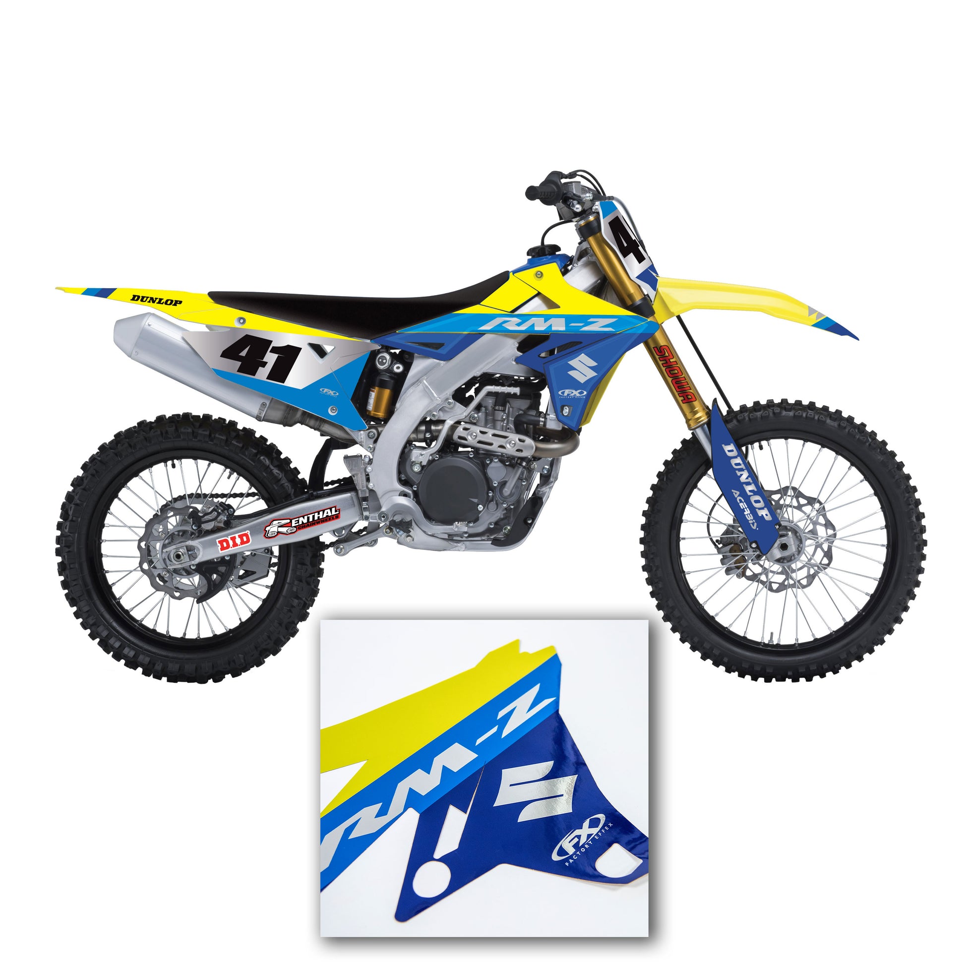 Suzuki Candy Chrome Series Shroud Kit