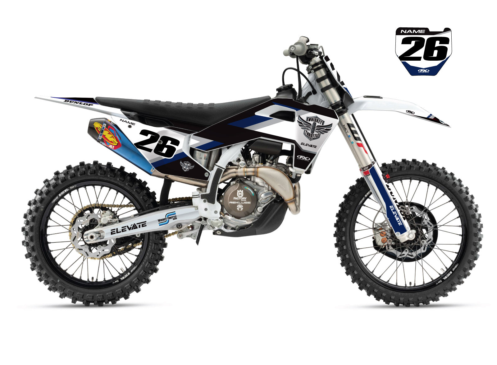 Whiskey Throttle Club Husqvarna Kit