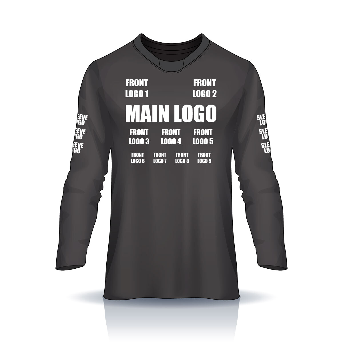 Custom Jersey Iron-on Logo Kit