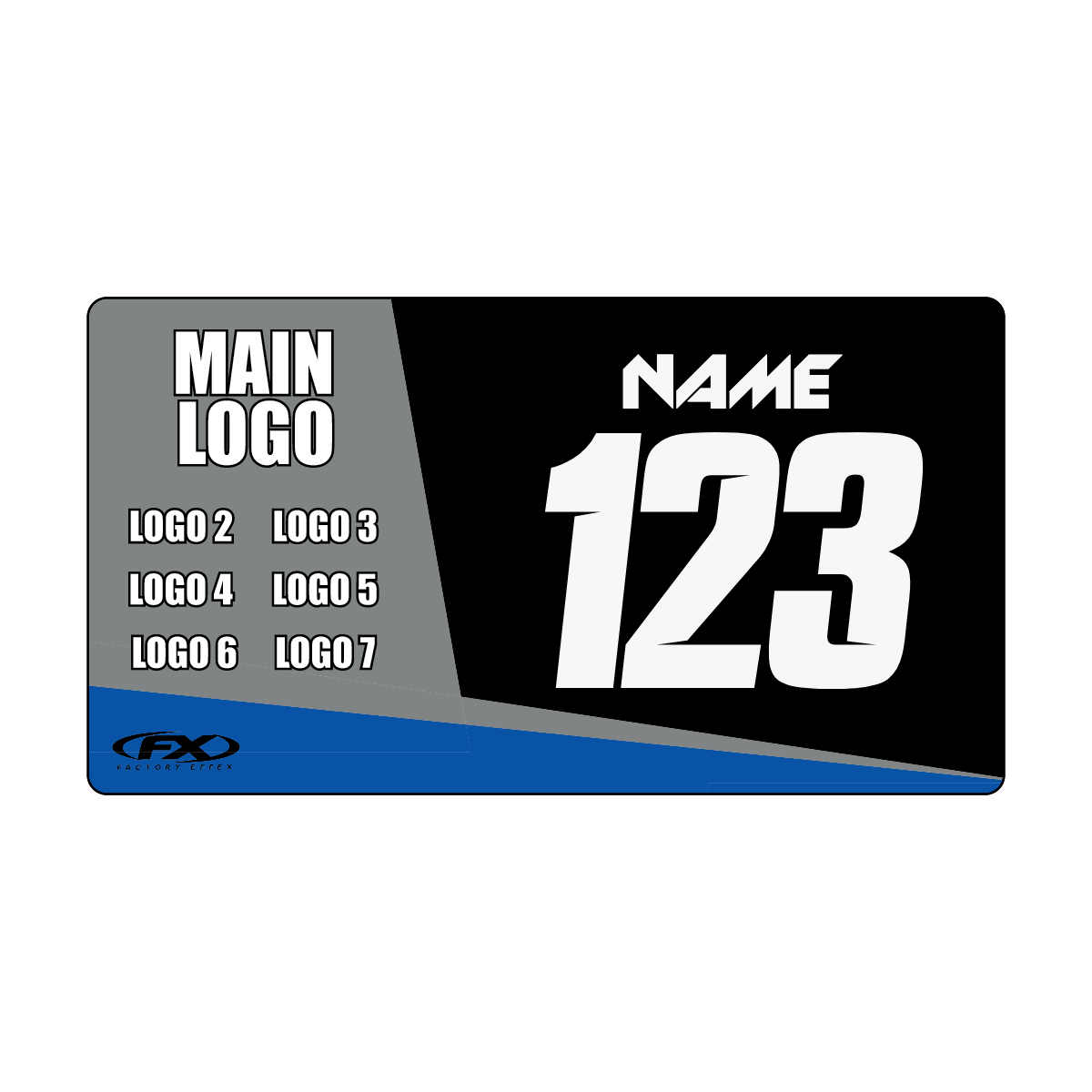 Custom Van Trailer Decal Kit