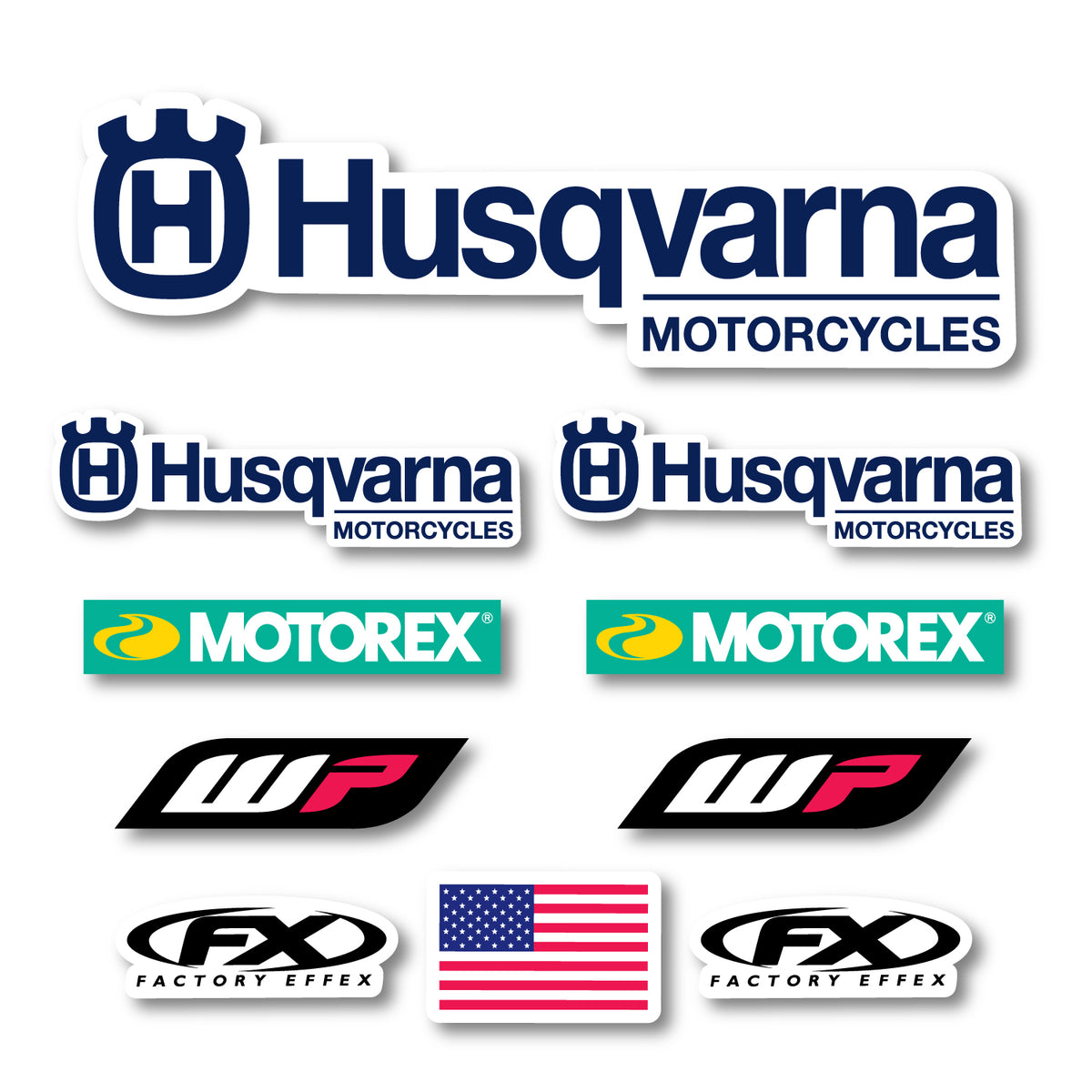 Husqvarna Jersey Iron-on Kit