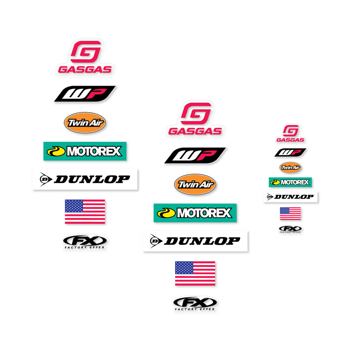 GasGas Factory Authentics Sticker Pack