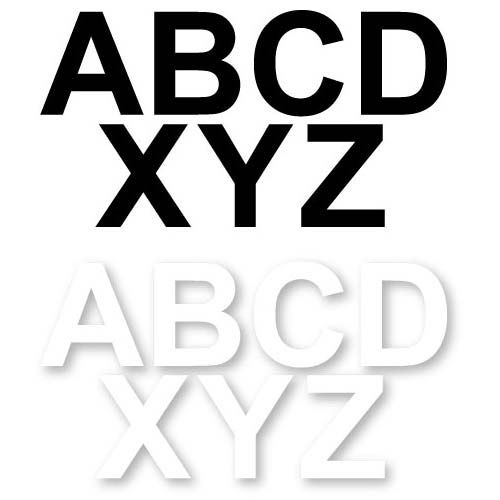Alpha Sticker Kit