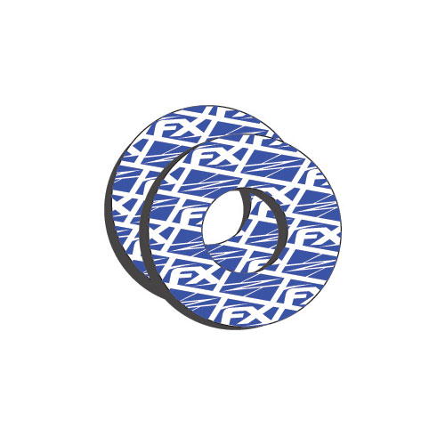 Blue FX Moto Grip Donuts