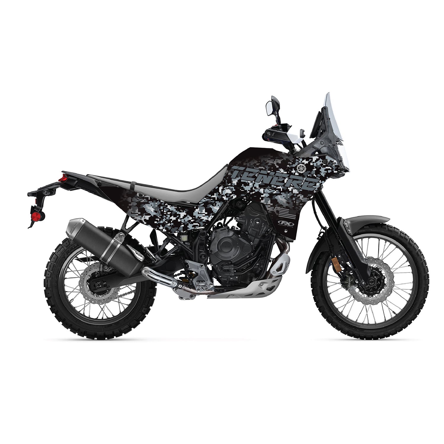 Camo Series Adventure Bike Graphic