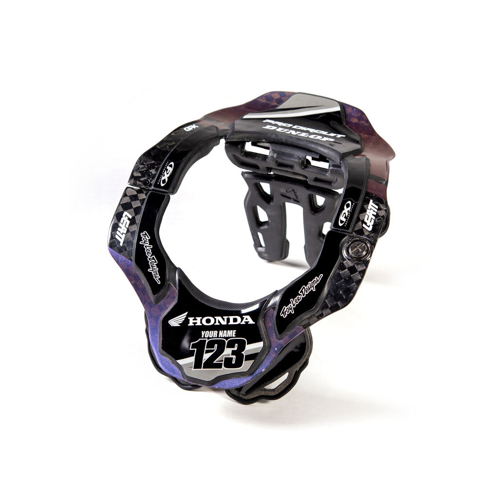 Custom Podium Neck Brace Decal Kit