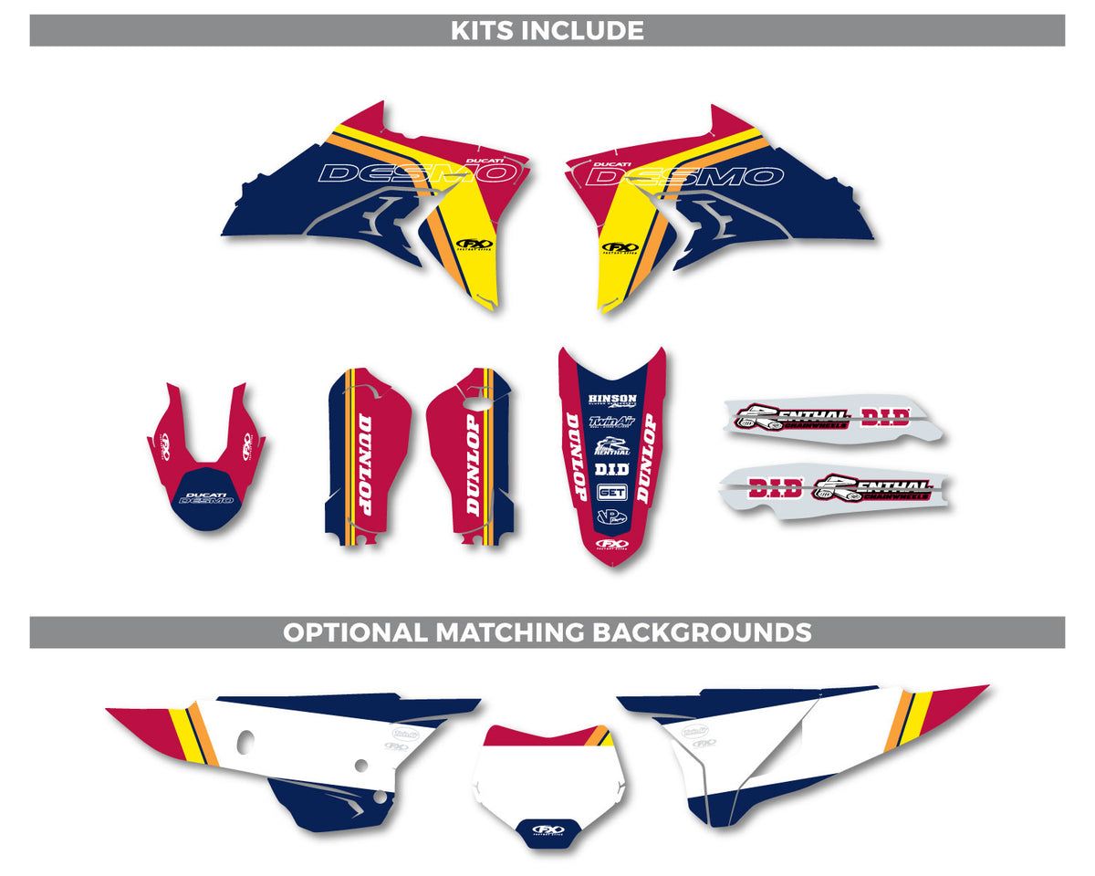 Ducati Stripes Series Graphic Kit