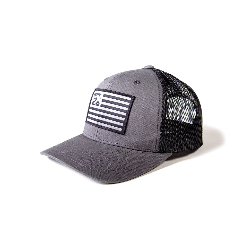 FX Flag curved-bill snapback hat