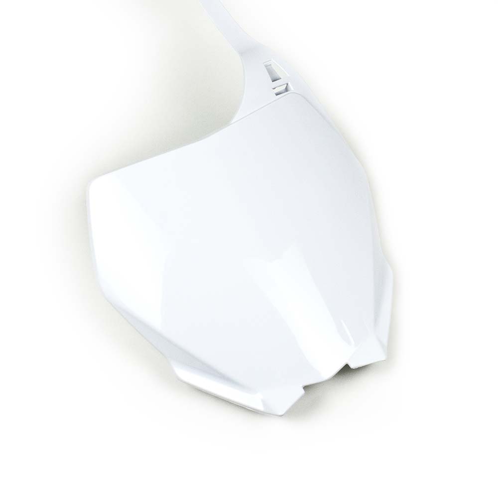 Front Plate Plastic YZ125/250 06-14  YZ250F/450F 06-09 (White)