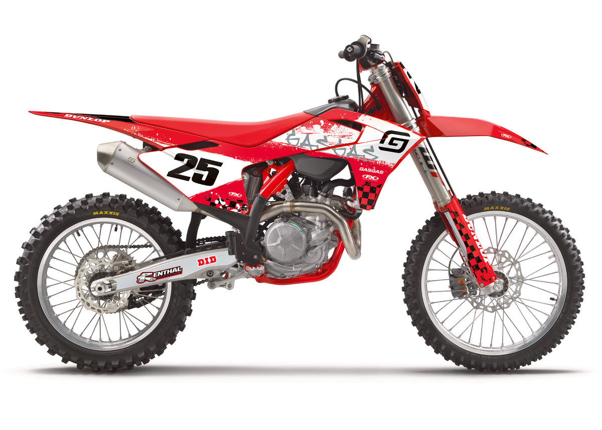GasGas Checkers Series Graphic Kit