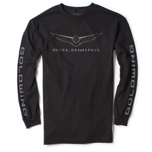 Gold Wing Icon Long Sleeve T-Shirt